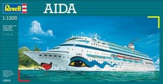  1200 Aida Plastic Model Cruise SHIP Kit Brand New in Box 05805