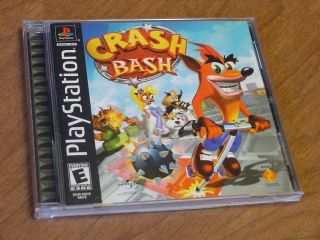 Crash Bash PS1 PlayStation Complete in Case Near Mint