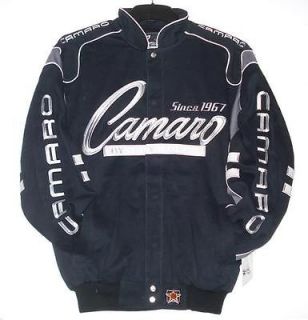 SIZE 3XL CHEVY CAMARO RACING EMBROIDERED Cotton JACKET NEW XXXL JH