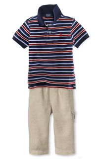Ralph Lauren Polo & Linen Pants (Infant)