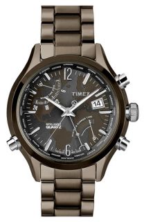 Timex® Intelligent Quartz World Time Bracelet Watch