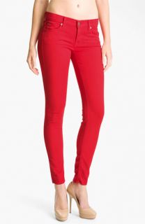 7 For All Mankind® The Skinny Overdyed Jeans (Red Apple)