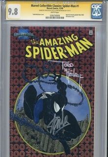Amazing Spider Man 300 Chromium SS CGC 9.8 Stan Lee Todd McFarlane 1st