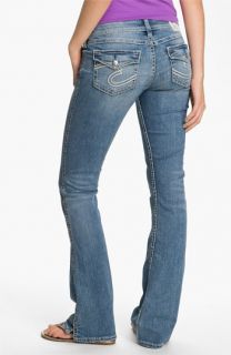 Silver Jeans Co. Twisted Bootcut Jeans (Juniors)