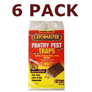 Catchmaster 812SD Pantry Pest Moth Traps 6 PACK 12 Total Traps
