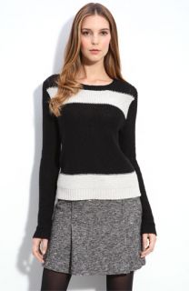 Theory Komon   Sparkler Bold Stripe Sweater