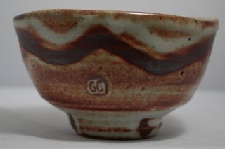 Guillermo Cuellar Pottery Shino Bowl Mackenzie Student