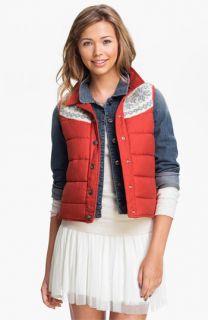 Rubbish® Nordic Knit Quilted Vest (Juniors)