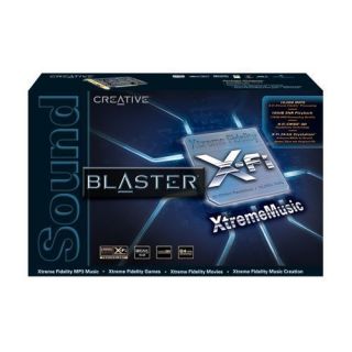 Creative Sound Blaster X Fi XFi XtremeMusic 70SB046000007 PC Audio