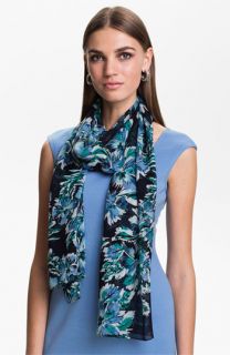 St. John Collection Hibiscus Print Scarf
