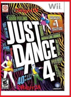 JUST DANCE 4 (Nintendo Wii, 2012) ~~~~~ BRAND NEW ~~~~~