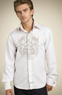 English Laundry Northern Echo Front Embroidery Shirt