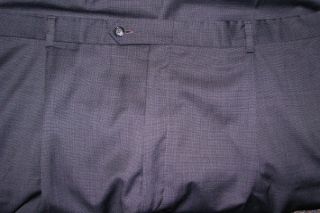 46S gray ~Daniel Cremieux~ Loro Piana 100%wool suit 40W x 26L