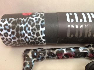   curling iron salon professional health beauty care leopard clip 250