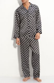 Majestic International Ethan Plaid Silk Pajamas