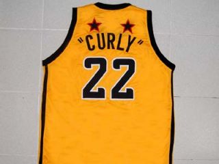 FRED CURLY NEAL HARLEM GLOBETROTTERS JERSEY YELLOW NEW XL