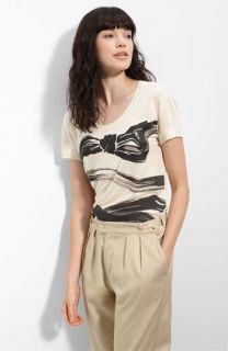 See by Chloé Bow Print Washed Jersey Tee