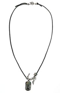 DIESEL® Collage Mixed Charm Necklace