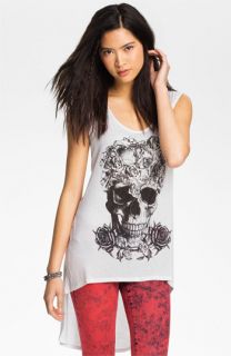 h.i.p. Skull Graphic Extreme High/Low Tank (Juniors)