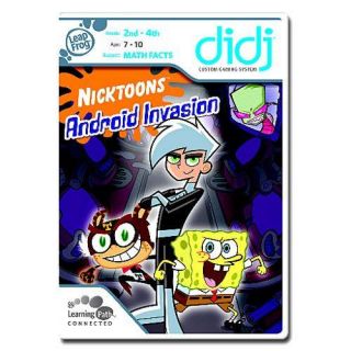 LeapFrog Didj Nicktoons Android Invasion Custom Learning Game New