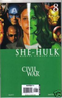  Hulk 8 Civil War Begins Dan Slott Paul Smith 2006 Marvel Comics