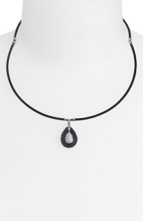 Charriol Classique Diamond Pavé Drop Pendant Necklace