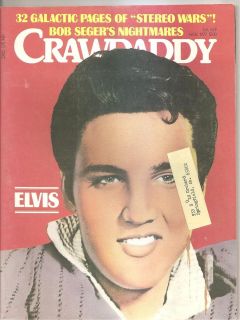 Crawdaddy Elvis Presley Bob Seger Rolling Stones Steely Dan 1977