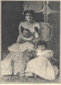 1899 lg photo/image lady curzon with children