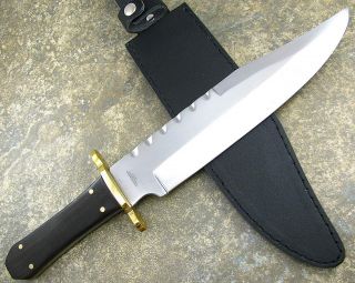 Davy Crockett King of The Wild Frontier Fixed Blade Bowie Knife Dark