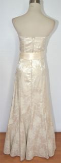 DARLIN $170 Ivory Ball Evening Formal Gown 9 NWT