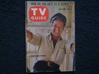 June 4 1960 TV Guide Darren McGavin Riverboat Peggy Castle Ray Milland