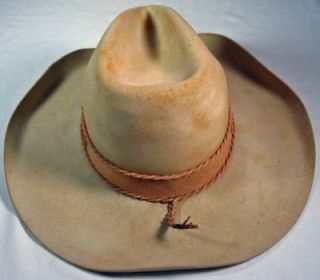 Stockman 100% pure wool Cowgirl or Cowboy Hat