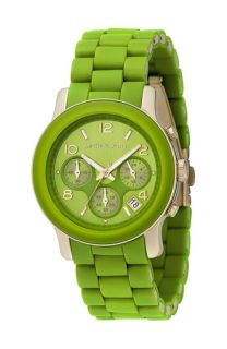 Michael Kors Green Catwalk Chronograph Watch