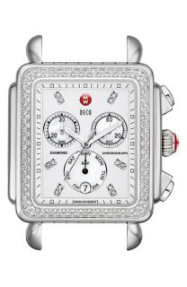 MICHELE Deco XL Diamond Diamond Dial Watch Case