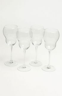 Bubble White Wine Glasses (Set of 4)
