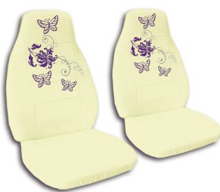 Cool Butterfly Car Seat Covers Cream Awesome Cute