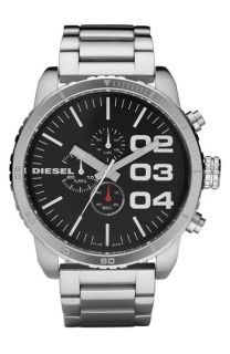 DIESEL® Large Round Chronograph Bracelet Watch