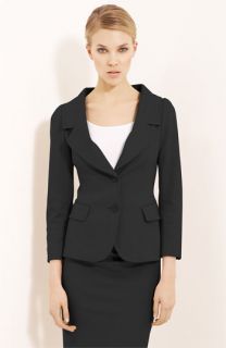 Moschino Cheap & Chic Portrait Collar Jersey Jacket