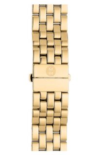 MICHELE Urban Mini 16mm Gold Plated Bracelet Watchband