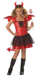 sassy darling red demon devil girl costume