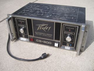 Peavey CS 800 Power Amplifier