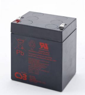 Battery GP1245 12V 4 5 AH CSB Technologies Faston 187