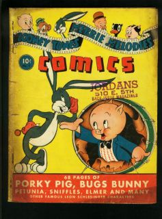Looney Tunes and Merrie Melodies 1 Bugs Porky Key 1941 G