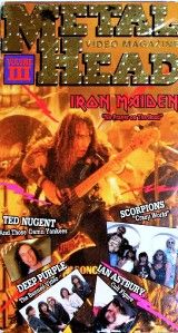 Metalhead Video Magazine V 3 VHS 1990 Heavy Metal 723338550336