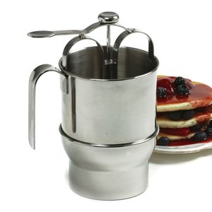 Norpro 3171 SS Jumbo 4 Cup Pancake Dispenser w Holder