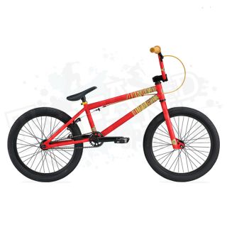 the brand new 2012 complete kink curb bmx bike in matte red