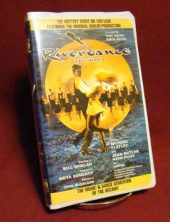  The Show Michael Flatley Jean Butler VHS White Clam Shell Ed