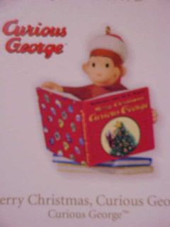 Hallmark Merry Christmas Curious George C Book New 2010