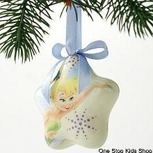 TINKERBELL Disney Fairy HOLIDAY ORNAMENT Christmas Tree Tink