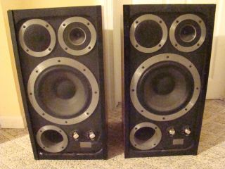 Vintage Wharfedale Stereo Speakers E FIFTY